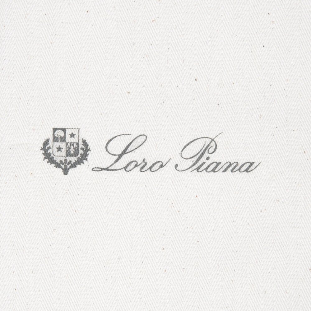 Authentic LORO PIANA 100% Cotton Shoe Dust Bag - Picture 3 of 9